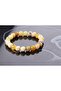 Certified Yellow Opal Natural Stone Bracelet 8 Mm - B875 - 2