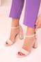 Women's Classic Heeled Shoes 14532 - Nude Color - 3