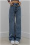 Liana Gold 90's Women's Medium Loose Lycra Super High Waist 90's Denim Jeans (Very Comfortable) - 2