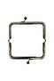 Rectangular Metal Bag Burs with Clip for 3 Color Options - 2