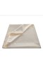 Cream Satin Sunshade with Tulle Curtain and Satin Sunshade with Cornice