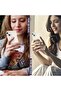 Diamond - Stoned Silver Camera Protector Compatible for iPhone 14 & iPhone 14 Plus - 7
