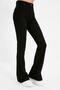 Spanish Leg Jeans Colorfast Black Spanish Jeans High Waist Jeans - 2
