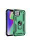 Apple iPhone 11 Pro Max Case Zore Vega Tank Ring Stand Cover