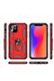 Apple iPhone 11 Pro Case Zore Vega Tank Ring Stand Cover - 3