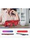 Apple iPhone X / iPhone XS Compatible Case Zore Vega Tank Ring Stand Cover - 4