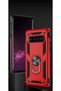 Samsung Galaxy S10 Plus Case Zore Vega Tank Ring Stand Cover - 3