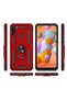 Case for Samsung Galaxy M11 Zore Vega Tank Ring Stand Cover - 6
