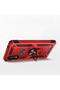 Samsung Galaxy A20/A30 Case Zore Vega Tank Ring Stand Cover - 5