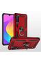 Xiaomi Mi A3 Case Zore Vega Tank Ring Stand Cover - 3