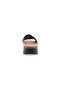 Women's Cross Strap Slippers Black Genuine Leather 4137318 - 4