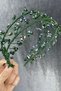 New Season Bridal Accessory Green Crystal Stone Handmade Angel Model Henna and Bridal Crown – Other Hair - 8