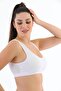 Thick Strap Cotton Padded Plus Size Sports Bra Sb778 - 3