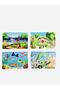 Wooden Puzzle 24 Pieces 4 Pieces Puzzle