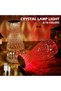 16 Color Touch Acrylic Night Light with Crystal Vase Design - 4