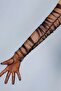 Costume Accessory Black Long Wedding Dress Gloves Party Accessory – Bridal Accessory, Stylish Design – Come - 2