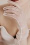 2026 New Season Gloves Party Gloves Long See-Through White Tulle Outside Shooting Costume Wedding Dress Gloves - 8