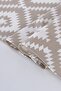 Special Luxury Runner Stain Resistant Water Repellent Special Fabric Checkered Beige Runner1020 - 3