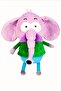Kral Şakir Plush Hero Necati Elephant Toy 30 Cm Sleeping and Playmate