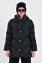 Women's Black Waterproof and Windproof Hooded Winter Puffer Coat & Jacket & Parka - 03 - 2