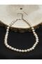 Original Pearl Salmon Color 9-10 Mm Natural Stone Necklace
