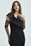 Black Elbow Length Wedding Dress Gloves Party Gloves Costume Accessory – Bridal Accessory, Stylish Design – - 7