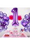 1 Figure Purple Foil Balloon 32"-34" Inc 80 Cm - 4
