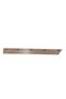 Mercedes C Class- W203- 00/07; Rear Door Tape Right (White/Nickel Plated/Plated) (Tyg) - 2