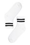 Black Striped White Tennis Socks