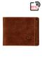 Handmade Genuine Leather RFID Blocker Crazy Tan Coin Portfolio - 3