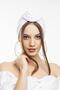 Women's White Bandana Bonnet