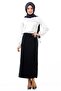 Women's Black Plus Size Straight Tight Skirt 754 - 3