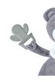 My Sleeping Friend with Teether Teddy Bear Baby Gray Poky - 4