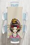 Modern Digital Printed Tablecloth with Innocent Baskan Japanese Girl Motif - 2