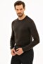 Men's Anthracite Melange Slim Fit Sweater G021SZ0TK.0001121985 - 3