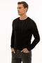 Men's Black Slim Fit Knitwear Sweater G021SZ0TK.000.1121868 - 3