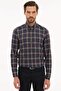 Men's Claret Red Slim Fit Shirt