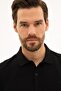 Men's Black Slim Fit Polo Neck Sweatshirt G021GL082.000.1208969 - 2