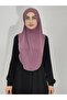 Prayer Cloth, Ready Large Scarf, Malaysian Model, Suitable for Hijap, Hajj Umrah Sandy Fabric Lilac - 2