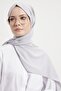 Women's Medina Silk Shawl Silver Gray - 143 - 2