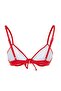 Kırmızı Balkonet Fiyonk Detaylı Kaplı Basic Bikini Üstü TBESS20BU0237 - 8