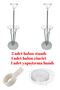2 Pieces of 4 Balloon Stands & Balloon Chain & Balloon Adhesive Tape & Birthday Party Decoration Set - 2