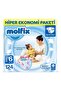 Size 6 Extra Large Hyper Economy Baby Diapers - 124 Pieces - 6