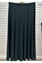 Large Size Mother Skirt with Elastic Waist - Sendy Fabric