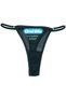 Щампован прозрачен тюлен G-string - 2