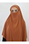 Souffle Ready Tied Large Scarf Suitable for Hijap Hajj Umrah Sandy Fabric Tile - 2