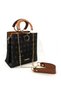 Printed Women's Evening Bag with Chain Strap