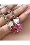 Kawaii Anime Hello Kitty Best Friends Btf Couple Necklace