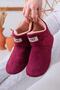 Unisex Claret Red Wool Inside Home Shoes Home Boots Home Shoes - 2
