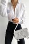 Women's White Pocket Flap Striped Single Pocket Oversize Wide Cut Cotton Shirt (Buy 1 Size Small) - 5